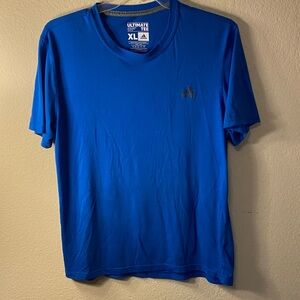 adidas Men’s Royal Blue Short Sleeve Performance Tee - XL